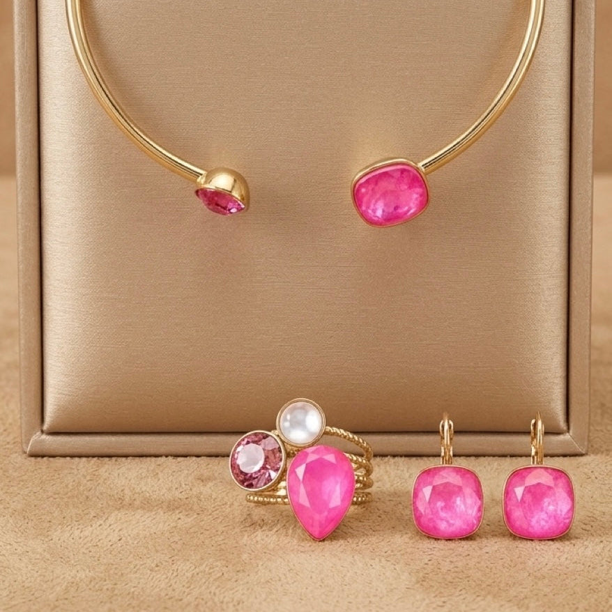 Set SOLEIL FLUO Rose