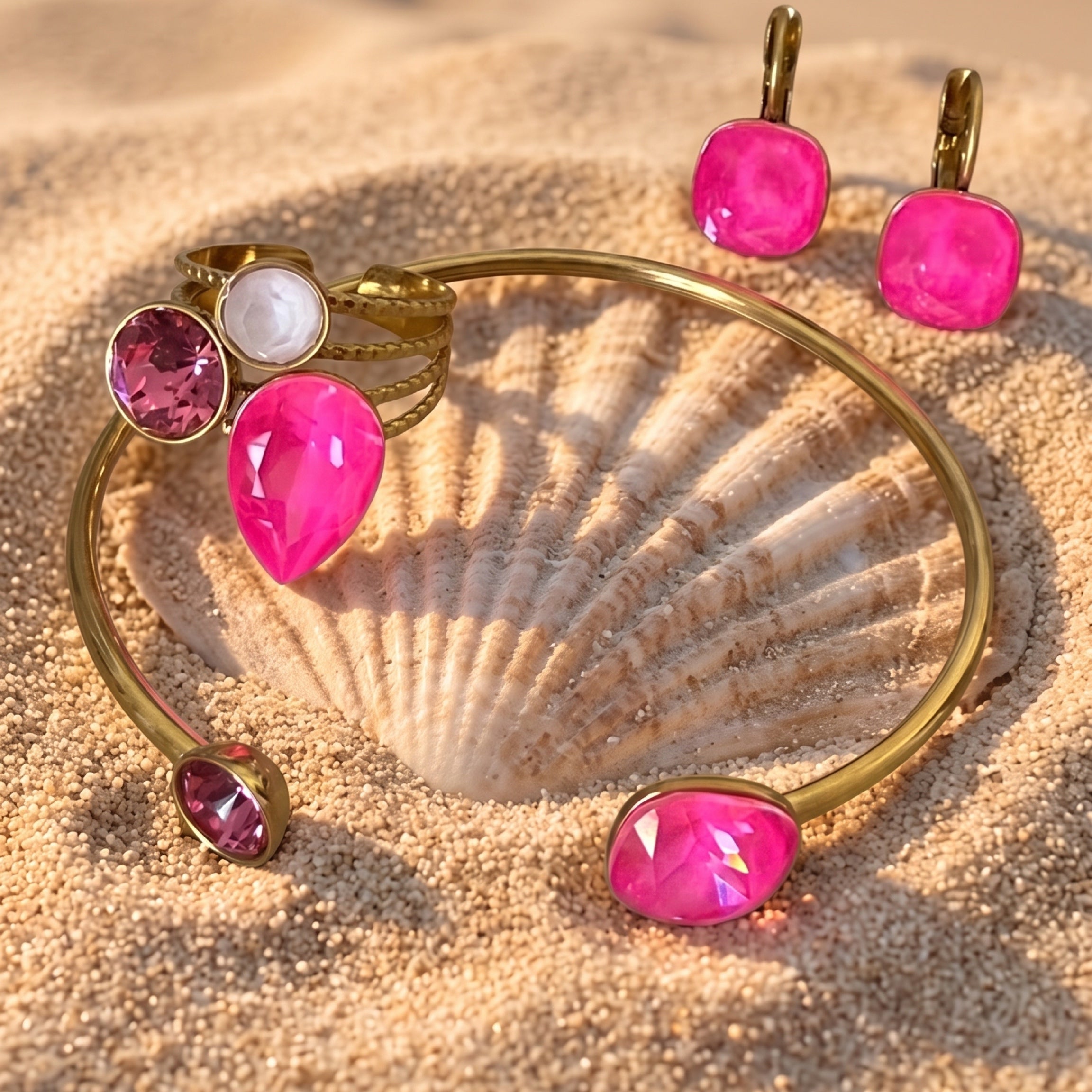 Set SOLEIL FLUO Rose
