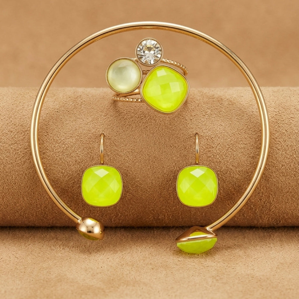 Set SOLEIL FLUO Jaune