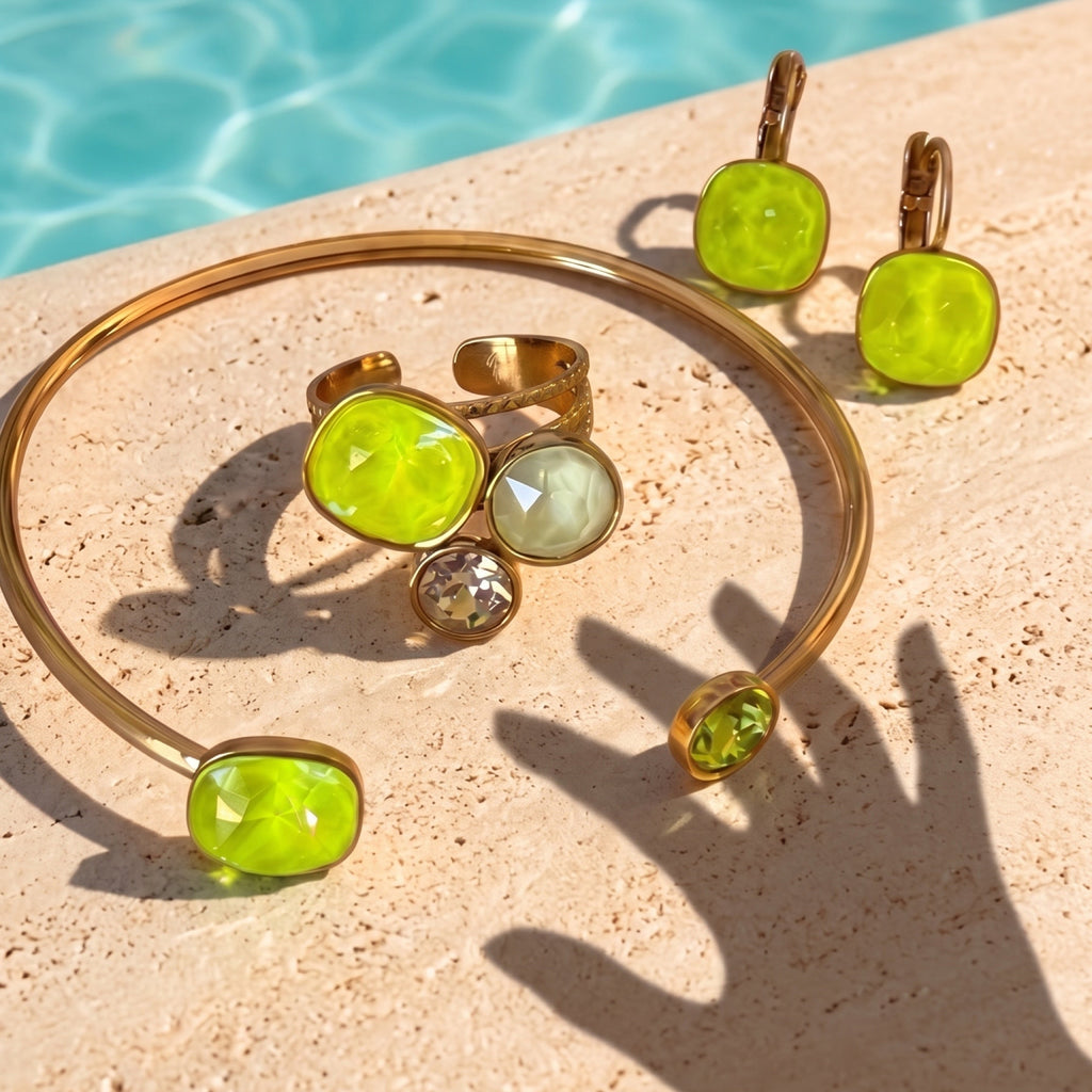 Set SOLEIL FLUO Jaune