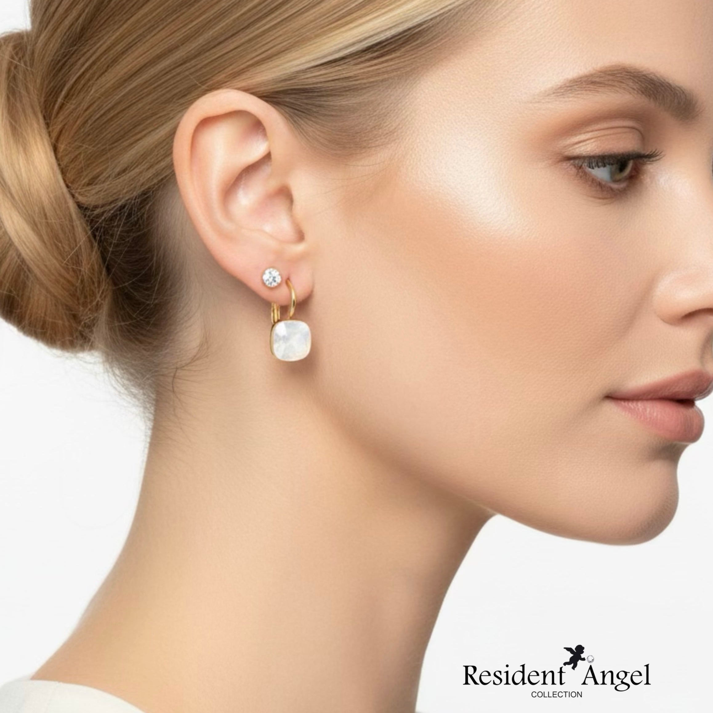 Boucles d'oreilles SOLEIL Dormeuses