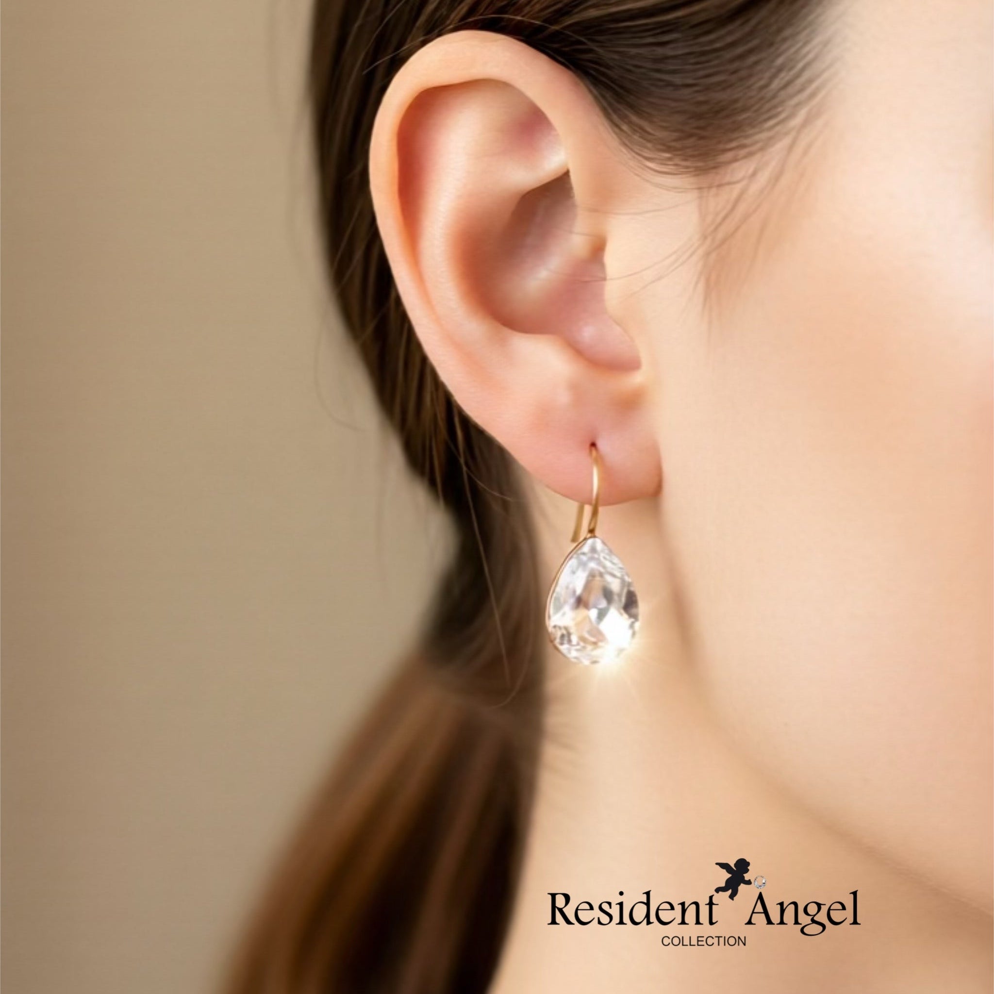 Boucles d'oreilles DROP Dormeuses