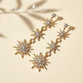 Boucles d'oreilles STARLIGHT - POLARIS - Plaqué Or