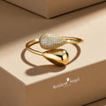 DROP Bracelet (Gold Plated - Zirconia)