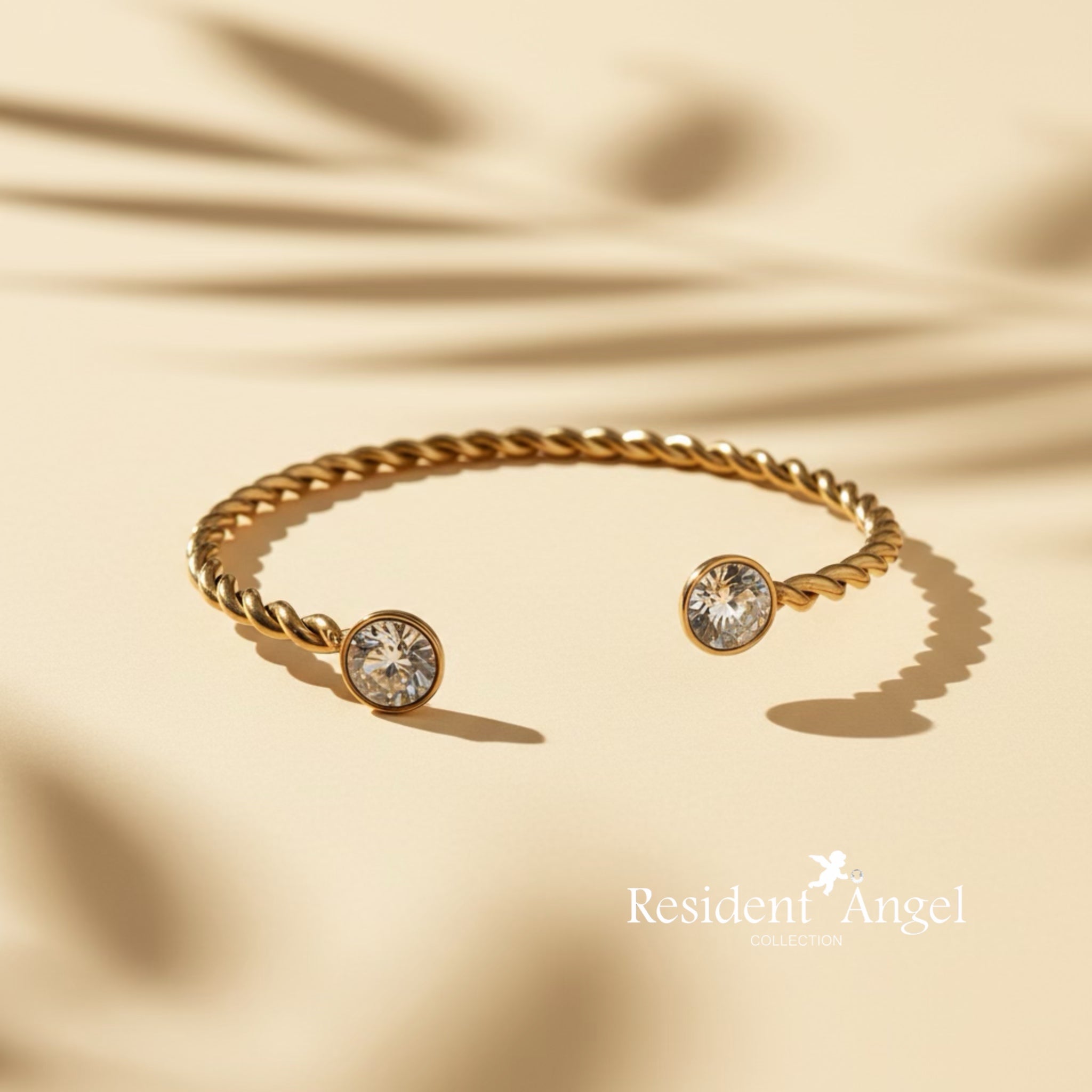 Bracelet MOONLIGHT - Jonc Torsadé