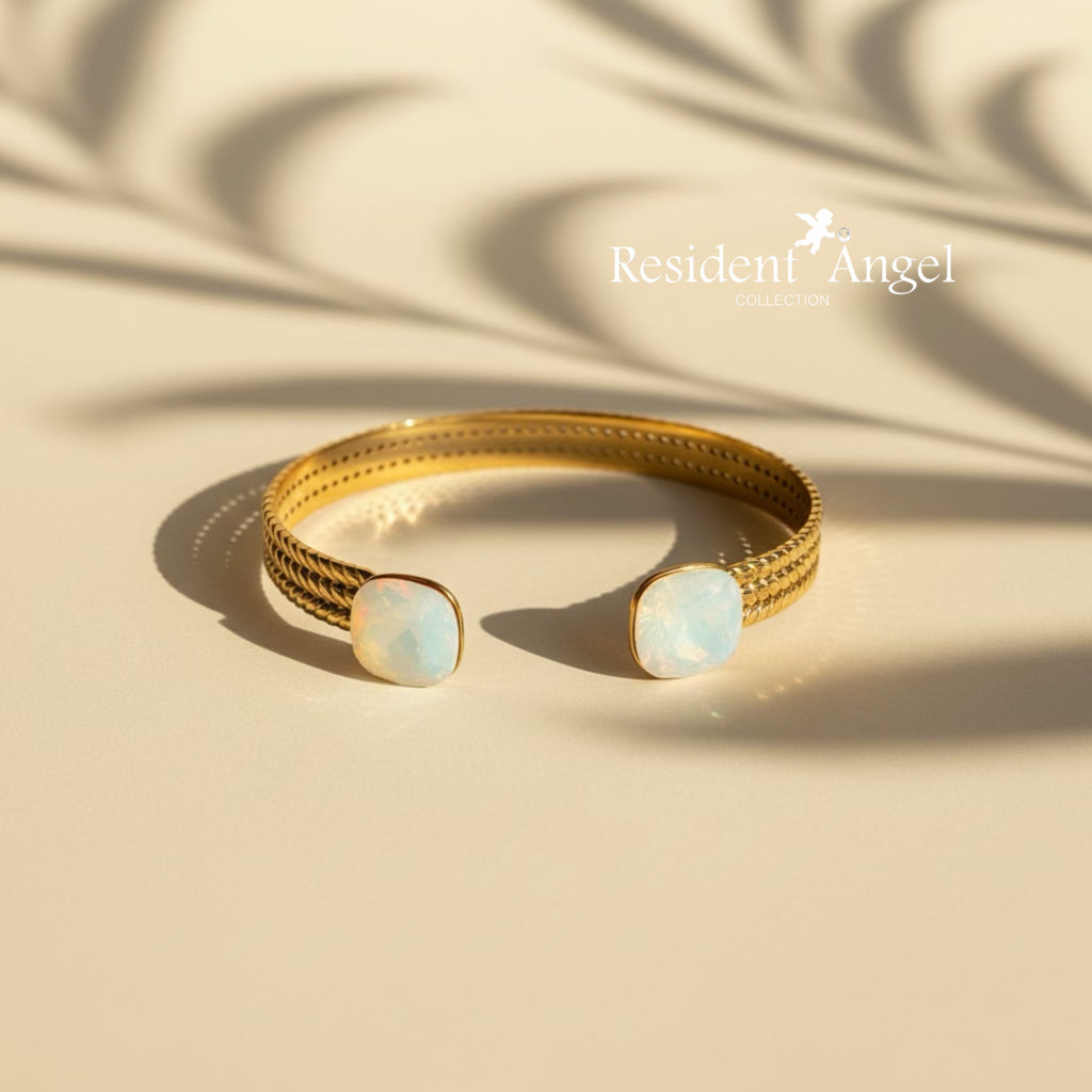 Bracelet Manchette tressé SOLEIL