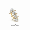 Boucles d'oreilles DROP – Ear Cuff Plaqué Or & Zirconiums